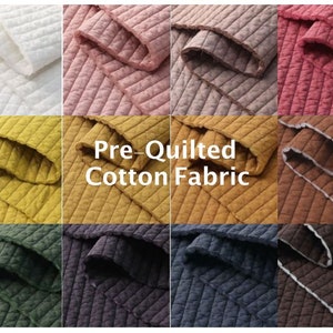 【BAON】Ridge corduroy color matching Clr quilted field JK Double Layered, Quilted Padding, Washed Cotton Fabric in 16