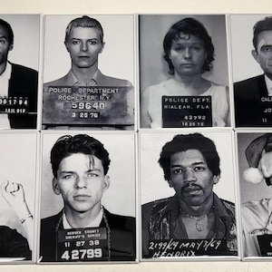 Celebrity Mug Shot Series 1 Kitchen Magnet