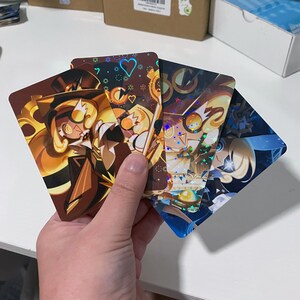 holo/glossy timekeeper cookie photocards