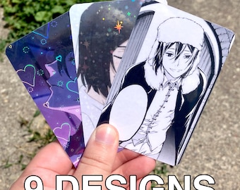 holo/glossy fyodor dostoevsky photocards