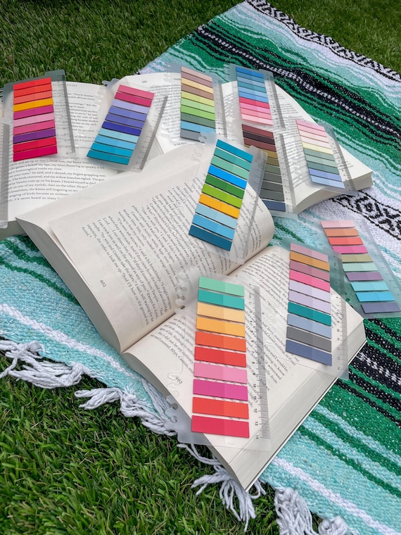 Book Annotating Tab Annotation Supplies School Book Sticky Tab for Reading Essentials for Journaling Page Markers for Book Lovers Stationary