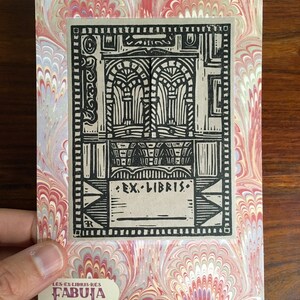 DOKTOR FAUSTUS - Ex-libris auto-adhésif, amovible et auto-adhésif (vierge/pas de message)