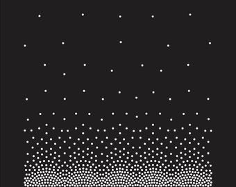 12 inch verspreid patroon 5 strass sjabloon, strassteen digitale download, svg, eps, png