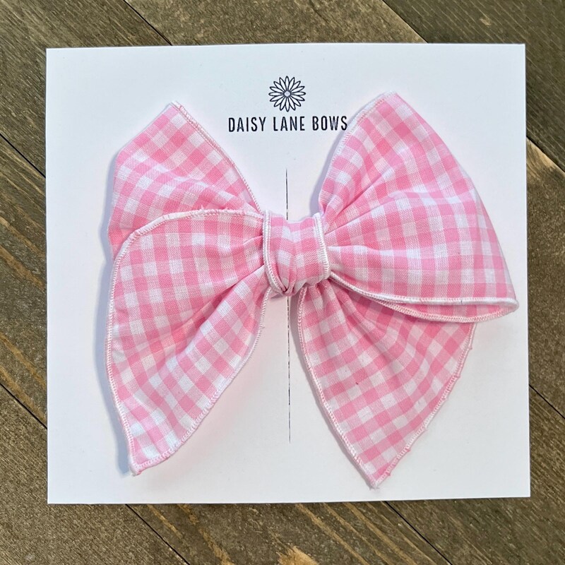 Pear Bear Off-White Barbie Doll Pigtail Hair Bow