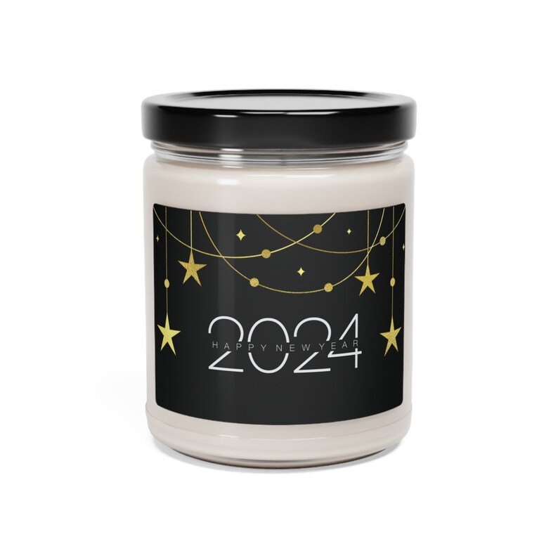 2024 Candle Happy New Year Etsy