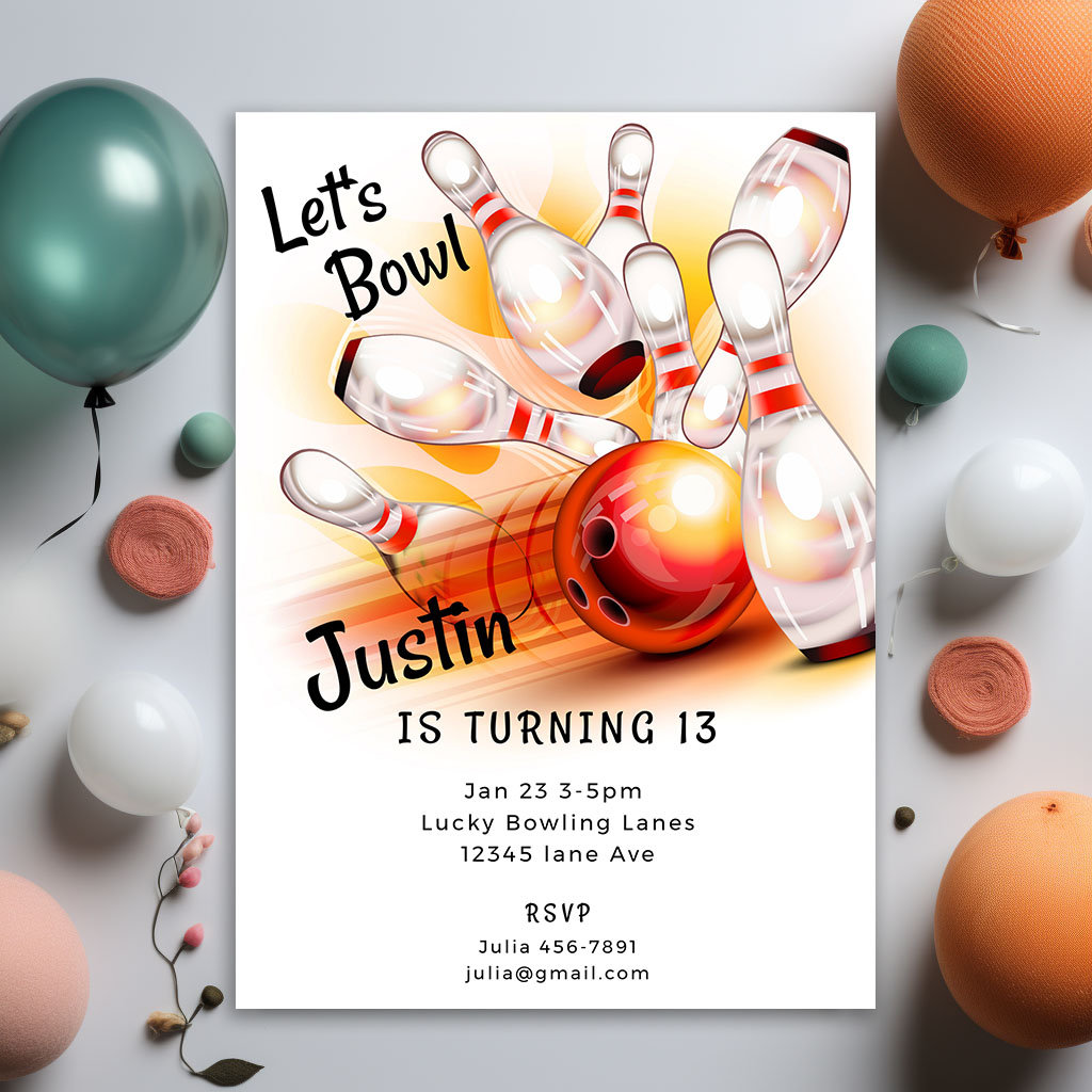 bowling-party-invitation-adult-editable-template-evite-printable-with-bonus-thank-you-tags-adult-kids-teenage-party-etsy for Free Printable Bowling Party Invitations Bowling Party Invitation Adult-editable Template-evite-printable- With Bonus Thank You Tags - Adult, Kids & Teenage Party - Etsy for Free Printable Bowling Party Invitations