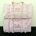 Gingham Ruffle Duffle Bag. 2 Patches Included. - Etsy
