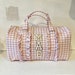 Gingham Ruffle Duffle Bag. 2 Patches Included. - Etsy
