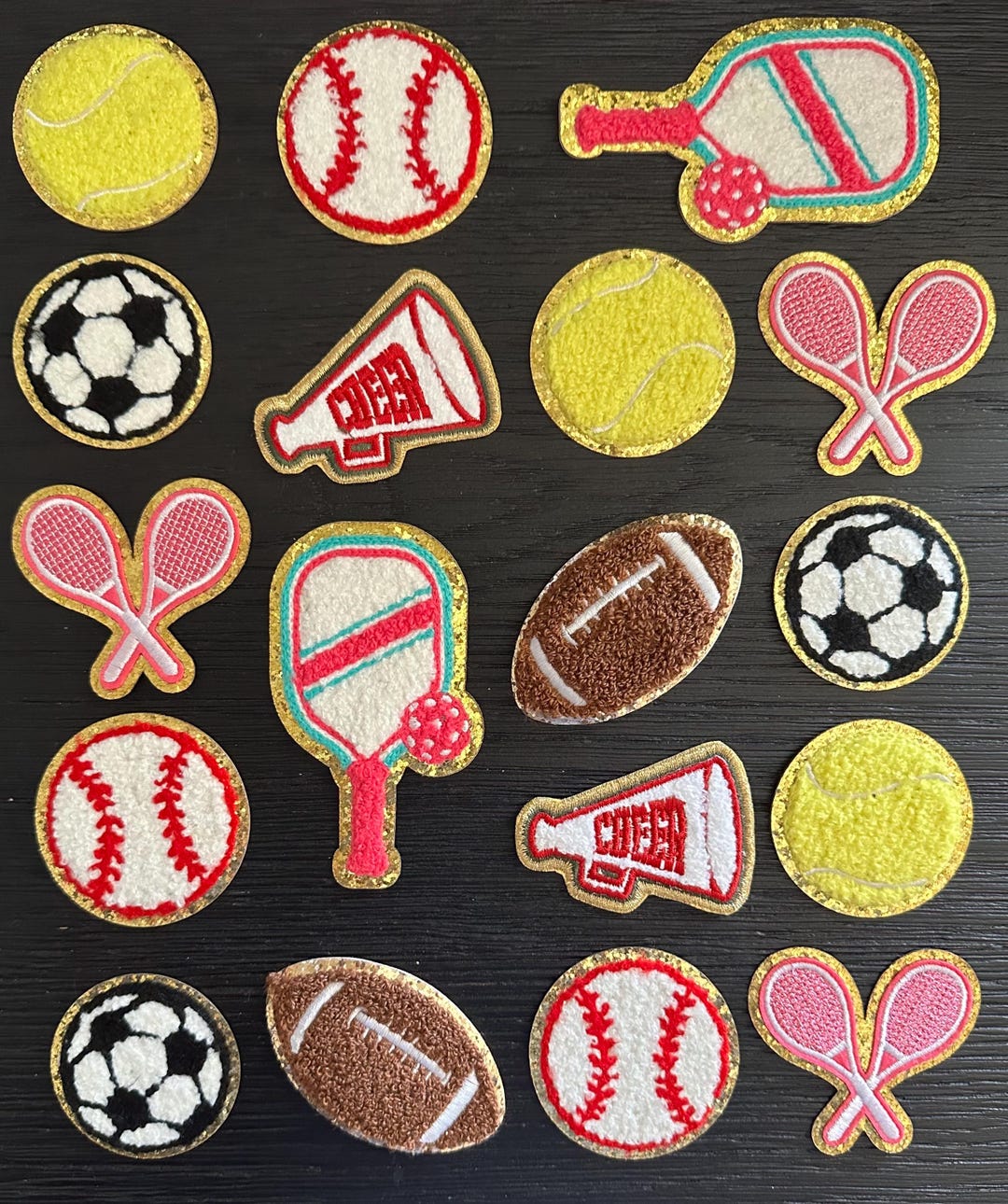 Sports Patches - Personalize Any Pouch / Sports Bag / Stadium Purse - Etsy