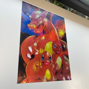 3D Holographic Lenticular Starter Trio And Evolutions Poster