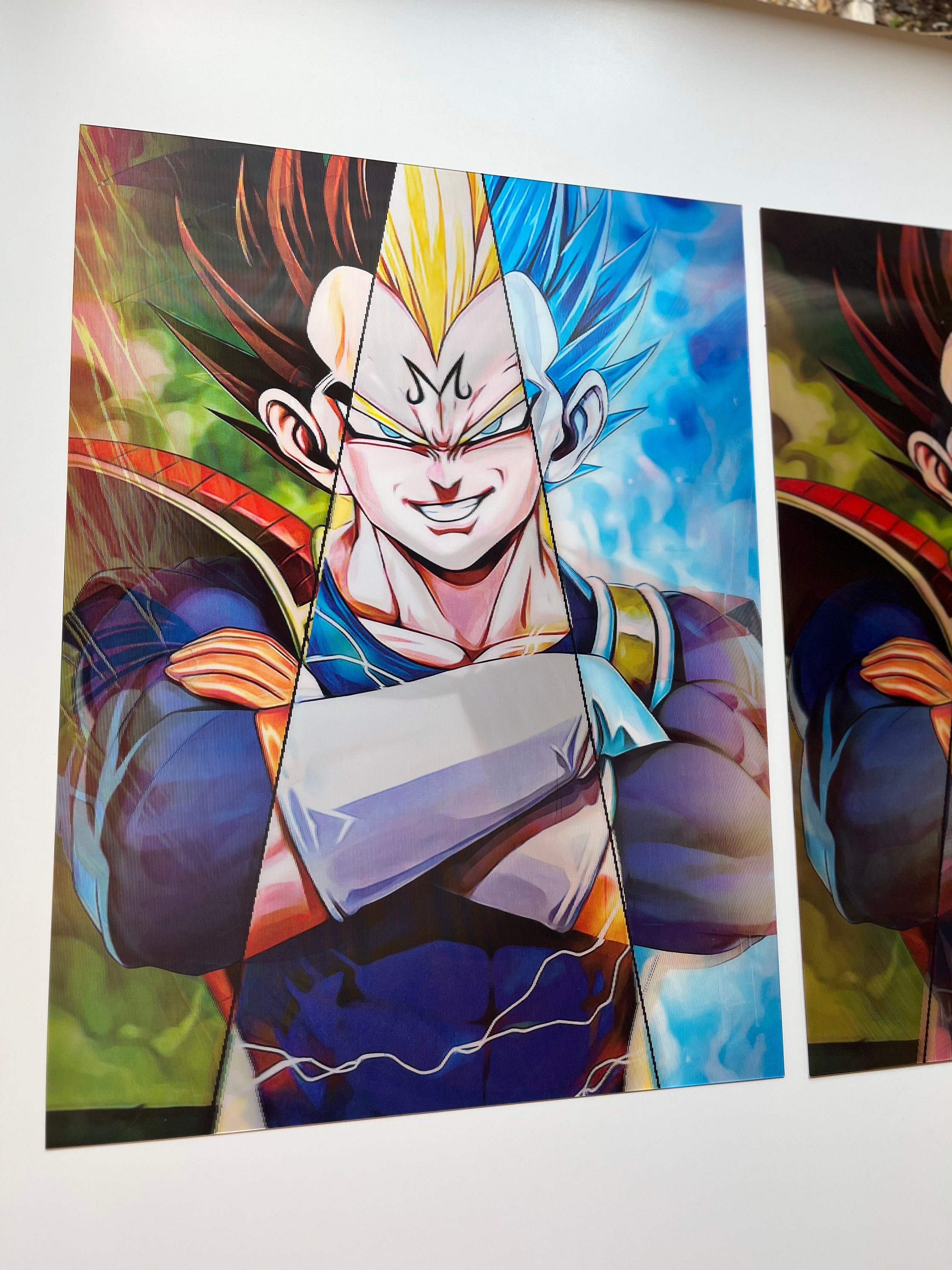 NISHUO Vegeta Dragon Ball Z Wallpaper 4k Canvas Art Poster and