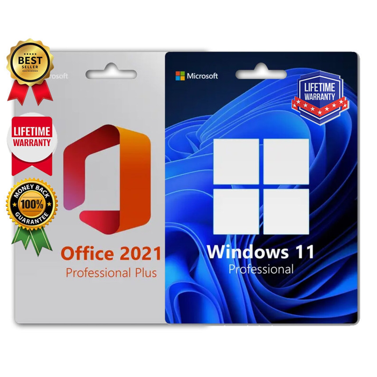 MS Windows 11 Professional Office Professional 2021 Lifetime License
