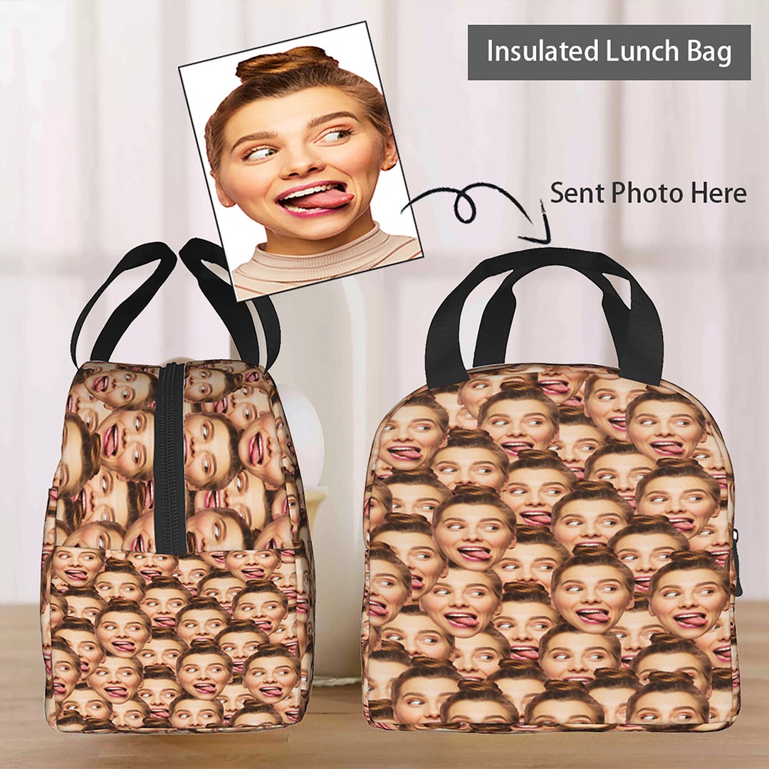Personalized Photo Lunch Bag – Custom Lunch Bag with Picture
