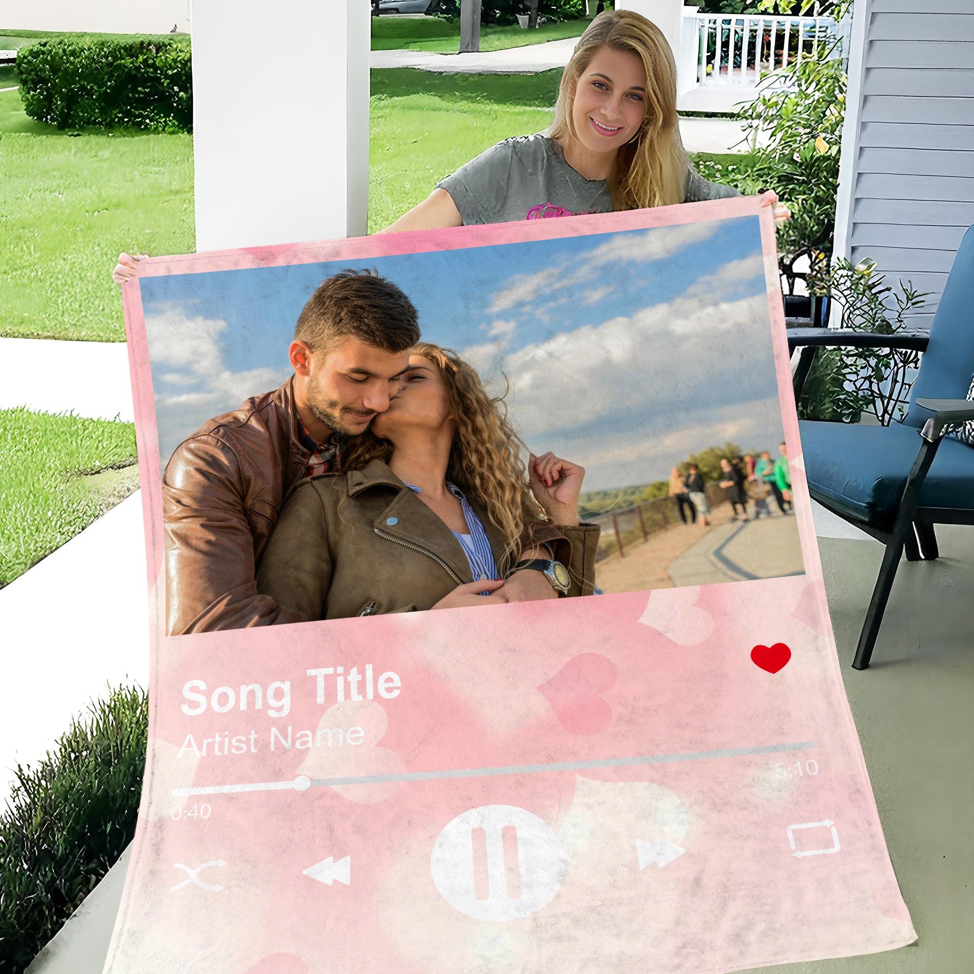 Coperta Personalizzata con Foto, Coperte Personalizzate con Testo Illustrato, Coperte Natalizie Personalizzate, Coperte Personalizzate Come Regalo di