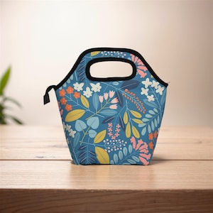 Geschenk Benutzerdefinierter Name Lässt Thermo-Lunch-Tasche für Frauen Wiederverwendbarer Lunch Cooler für Schule Im Freien Sport Büro Wasserdichte Picknick-Lebensmitteltasche.
