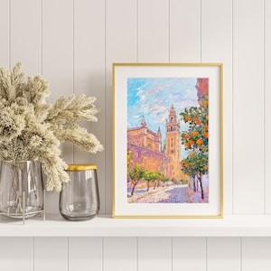 Charmantes Andalusien Spanien (Giralda Acrylic)