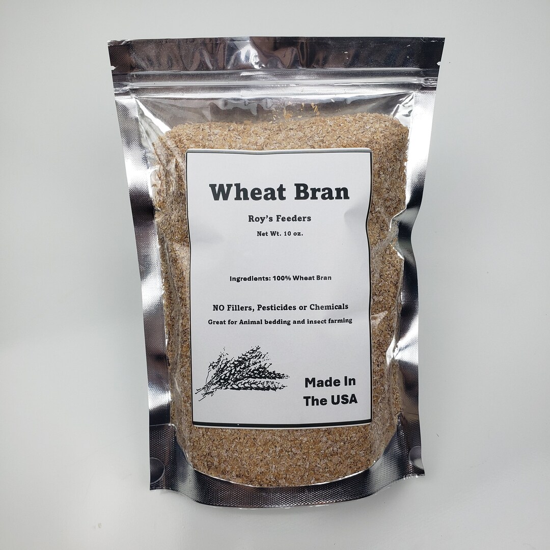 Wheat Bran bedding and Substrate for Pets Mealworms Etsy