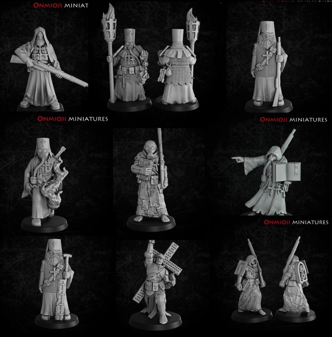 Trench Compatible - Antioch Command - by Onmioji Miniatures - Etsy