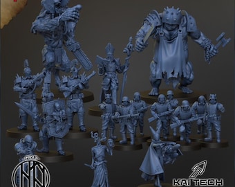 Grimdark Trench War - The Heretics Warband Set - Designed by KaiTech