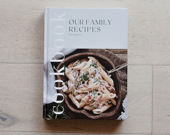 Recipe Book Journal To Write In Your Own Recipes Blank DIY Family Cookbook For Wedding Shower Hardcover Personal Blank Recipe Book Cookbook