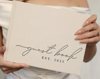 Minimalistic Wedding Guest Book For Polaroid Pictures Light Wedding Guestbook For Wedding Keepsake Photo Guest Book Wedding Photo Album
