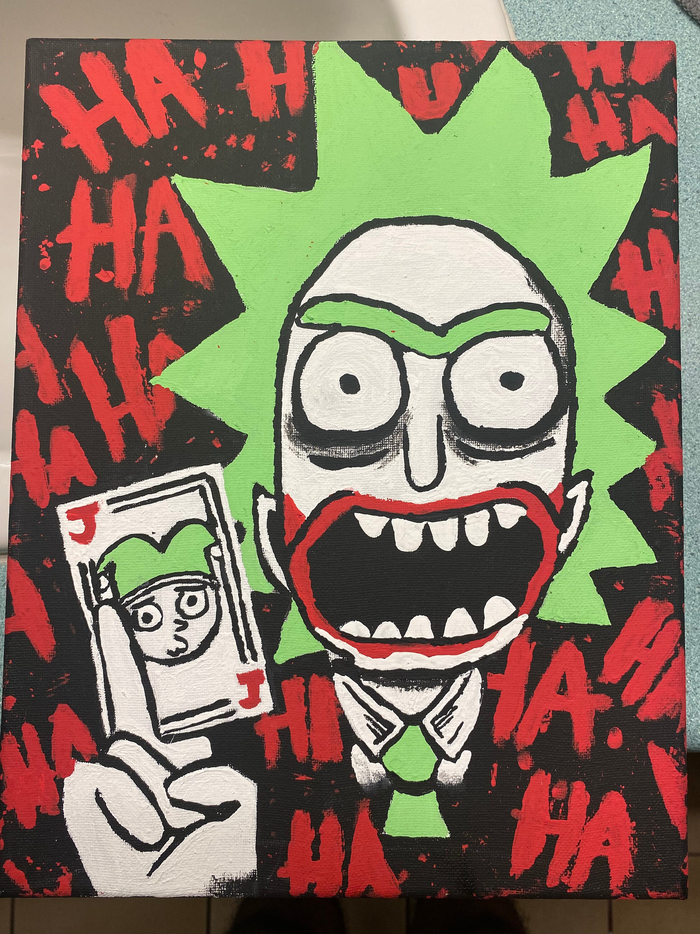 Crazy Rick and Morty - 5D Diamond Painting 