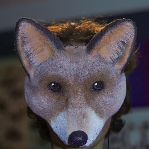 Fox mask, magnetic forehead