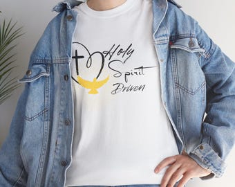 Espíritu Santo, ropa cristiana, camiseta inspirada en la fe, camiseta de espiritualidad, camiseta unisex inspiradora