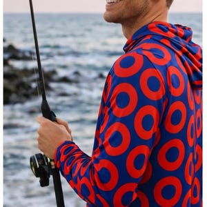 Phish Donuts UPF 50+ Performance Sun Hoodie | Lightweight Moisture-Wicking Shirt image 2