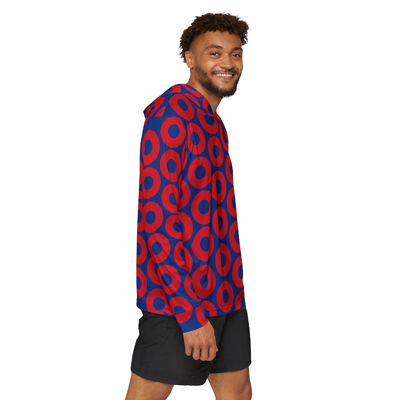 Phish Donuts UPF 50+ Performance Sun Hoodie | Lightweight Moisture-Wicking Shirt image 10