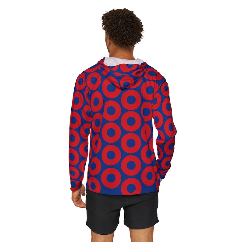 Phish Donuts UPF 50+ Performance Sun Hoodie | Lightweight Moisture-Wicking Shirt image 9