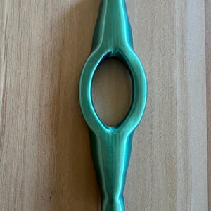 Blue/green pen back