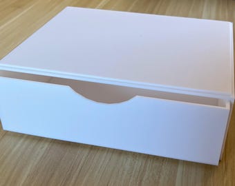 Stackable Desktop Drawers: 3D Printed PLA Storage