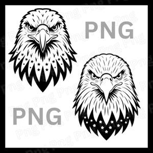 Eagle Head Png Eagle Png Patriotic Png American Pride Bald Eagle Sublimation Bald Eagle Shirt Design Png USA Patriotic Png Digital Download
