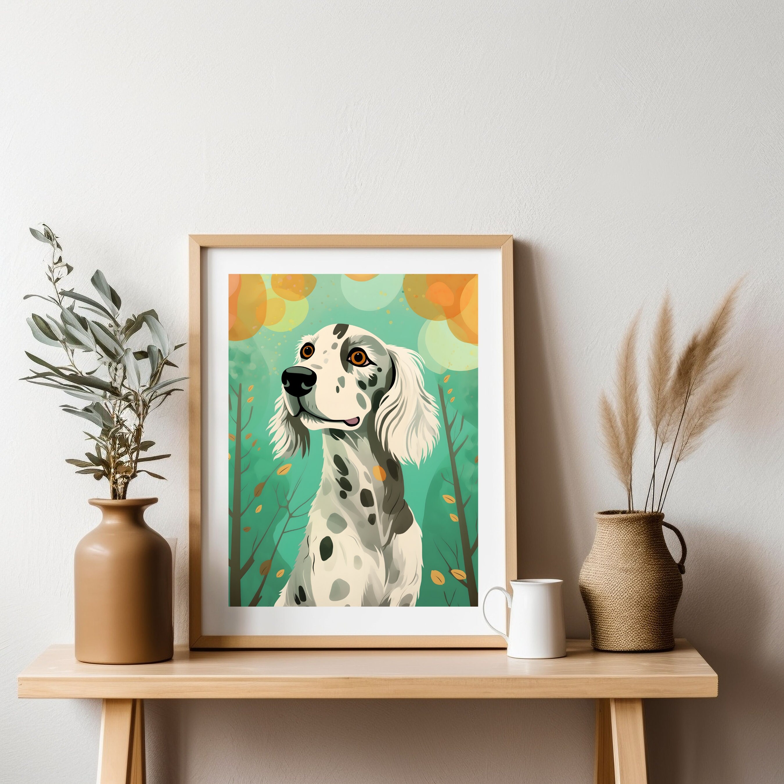 Dog Art PRINTABLE Dog Poster Printable Wall Art Nursery Home - Etsy