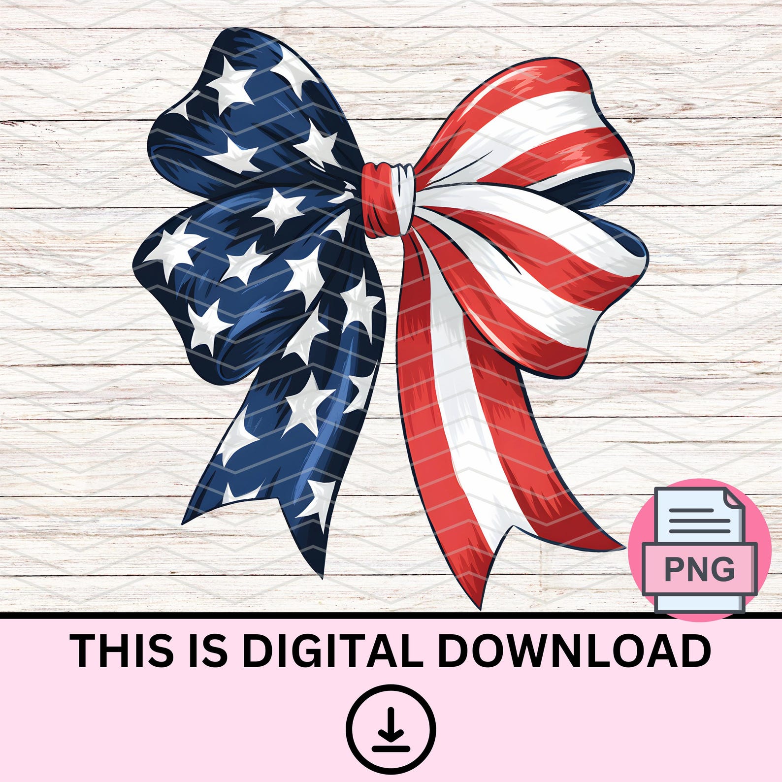 Coquette American Flag Png Coquette Bow Png US Flag Png Trendy 4th of ...