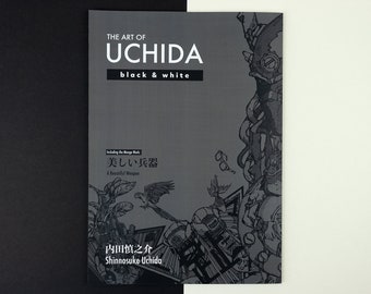 Cyberpunk Artbook Shinnosuke Uchida - Mangalivepaint (black/white)