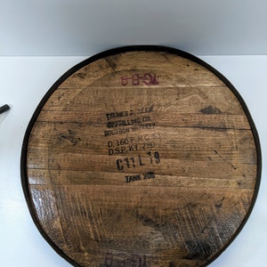 Distillery Stamp Metal Ring Lazy Susan image 4