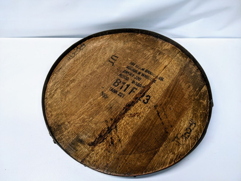 Distillery Stamp Metal Ring Lazy Susan image 2