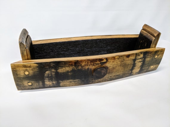Bourbon Barrel Stave Bottle Display Rack