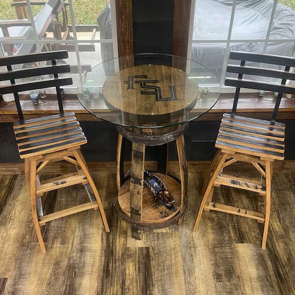 Bourbon Barrel Pub Table