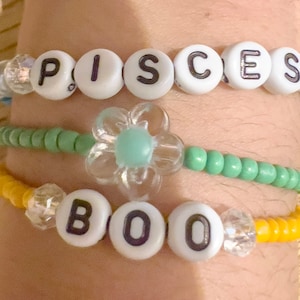 Halloween theme beaded bracelets