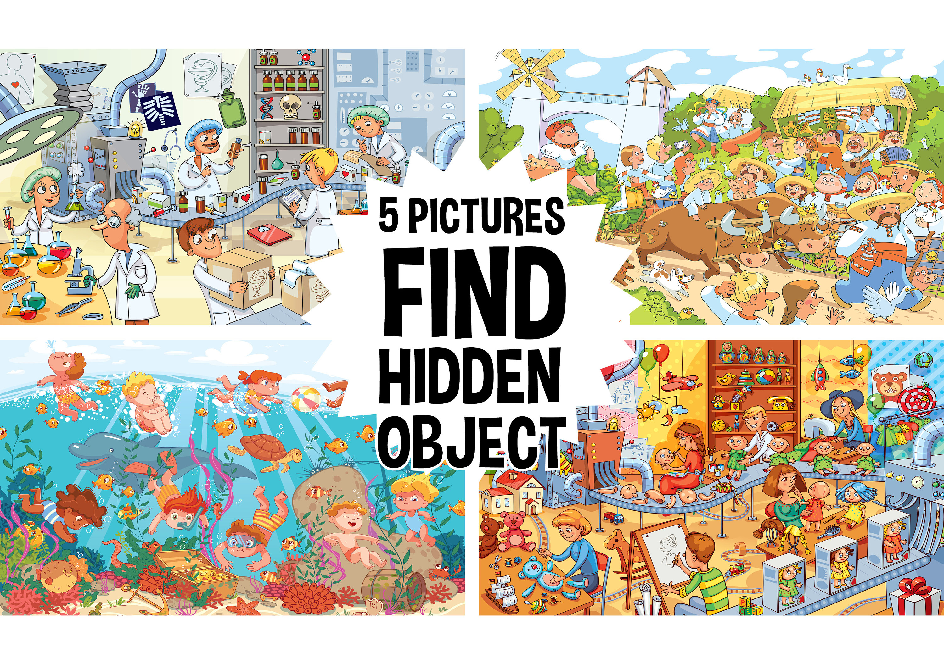 Find The Hidden Objects
