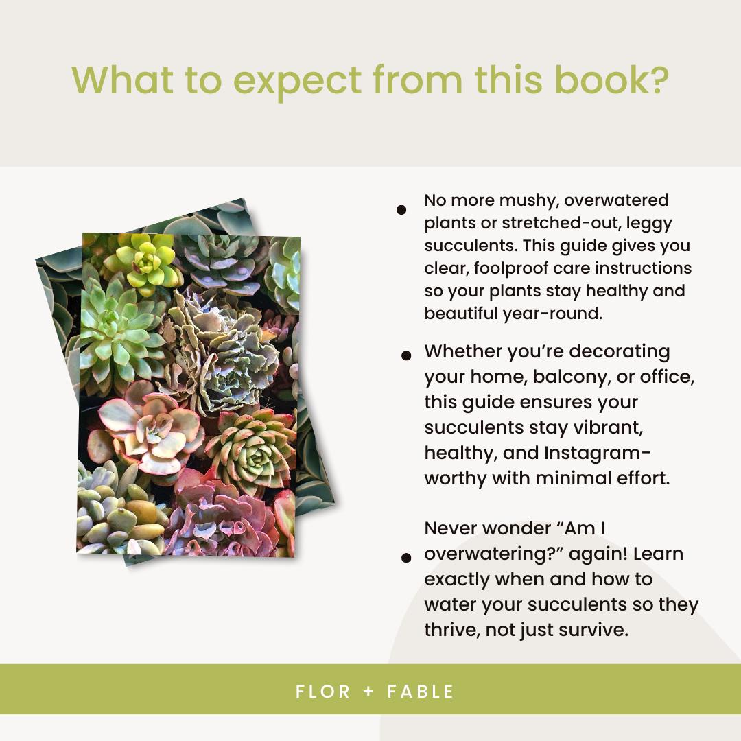 Succulent Care Guide Ebook – the Ultimate Guide to Thriving Succulents ...