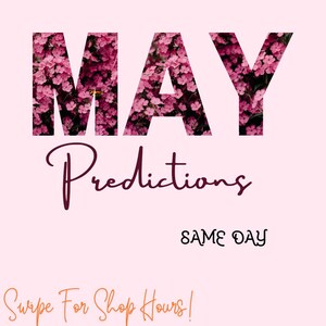 Predicciones de mayo / EL MISMO DÍA