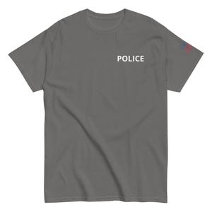 Police Officer Gift – Thin Blue Line Shirt – Police Life T-Shirt – Support Our Police – Law Enforcement Apparel