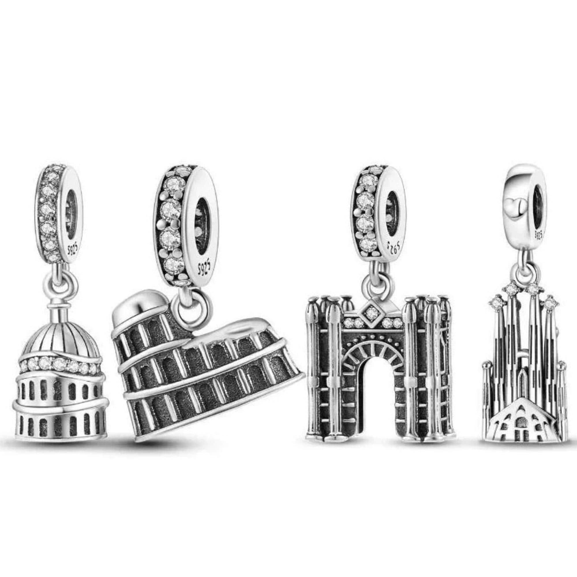Sagrada familia pandora bracelet charm - Etsy 日本