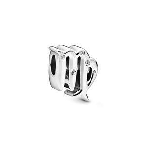 Amuleto de signo de estrella apto para pulsera Pandora de plata de ley 925 imagen 10