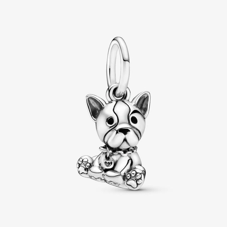Dog Charm Fit for Pandora Bracelet 925 Sterling Silver, Pet Charm Etsy