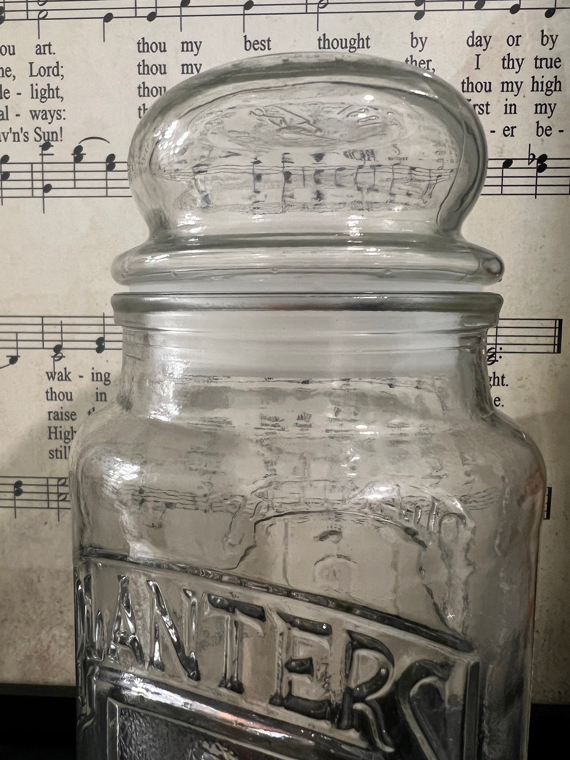 Planters Peanut Jar and Lid 1861 75th Anniversary Original Etsy